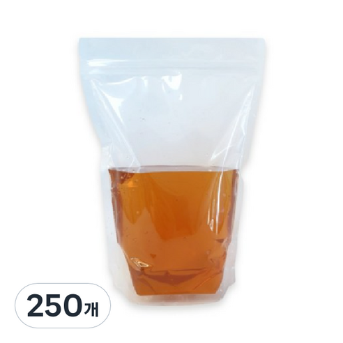 생활을그리다 스탠드 투명 육수저장팩 300ml, 13 x 18 cm, 1개입, 250개
