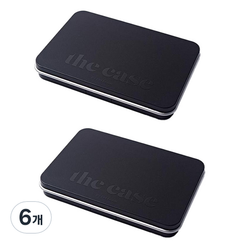 더분 자석 팔레트 XS, 블랙, 6개