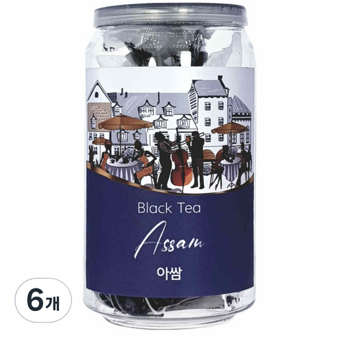 티스페이스 프리미엄 아쌈 홍차, 1g, 15개입, 6개