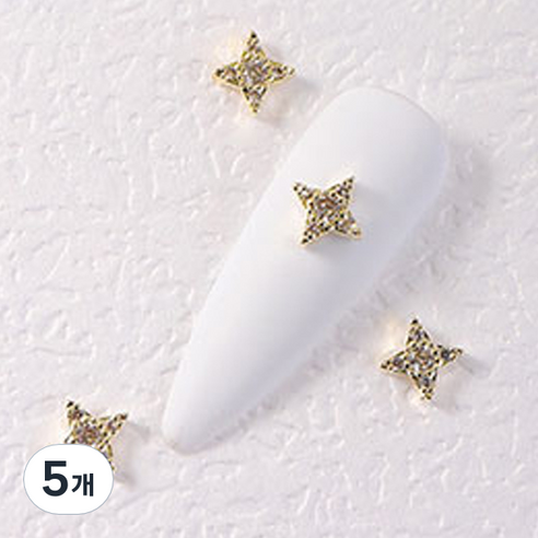 주앙오브제 비비아 네일파츠 03 G336, 5개, 혼합색상
