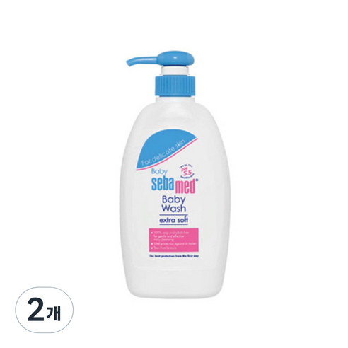 세바메드 베이비 워시, 400ml, 2개