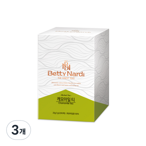 베티나르디 캐모마일 티, 1g, 20개입, 3개