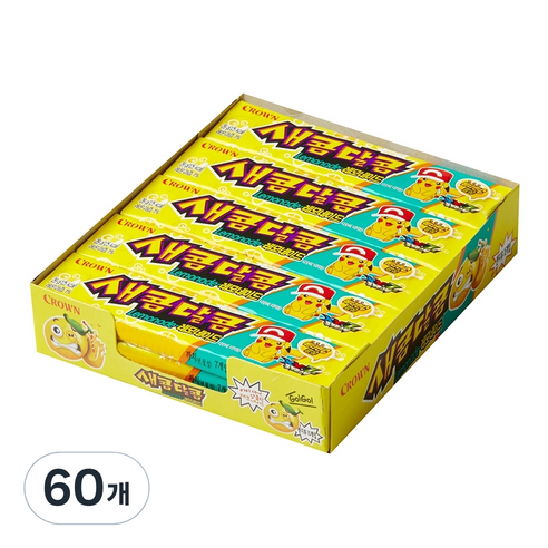 크라운 새콤달콤 레모네이드, 29g, 60개