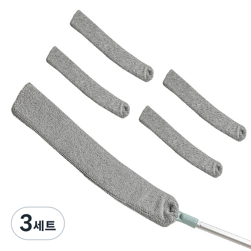 미니플 에이블 매직 틈새 전용 청소기 + 극세사걸레 5p, 3세트