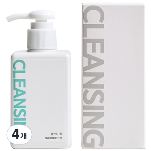 스킨도로시 클렌징 폼, 4개, 150ml