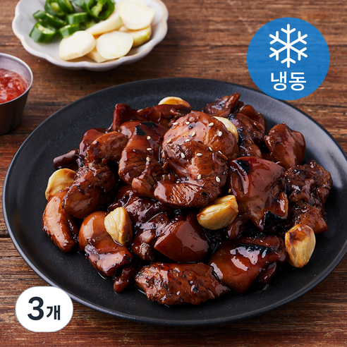 마니커 연탄 닭불고기 간장맛 (냉동), 500g, 3개