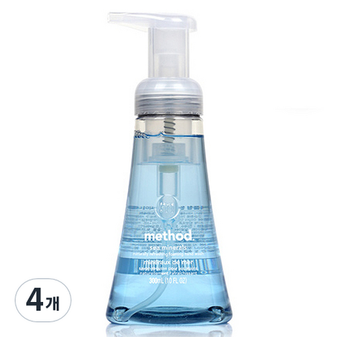 메소드 거품 핸드워시 씨미네랄, 300ml, 4개