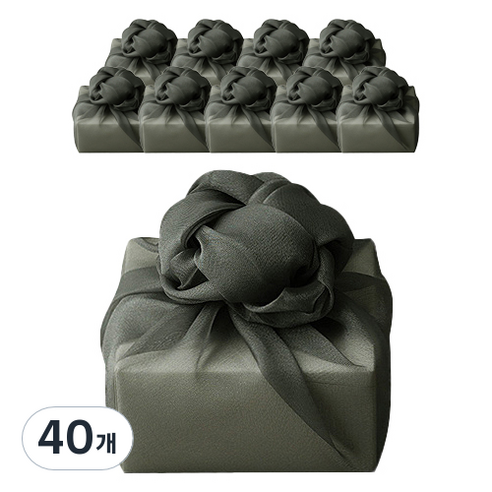 통샵 선물 답례품 포장 크리스탈 보자기 45cm, 870, 40개