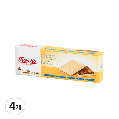 피오렐라 화이트초콜릿 비스킷, 68g, 4개