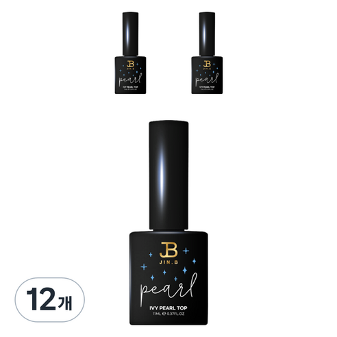 아이비 논 와이프 펄 탑 젤, JBPR-BT, 12개, 11ml