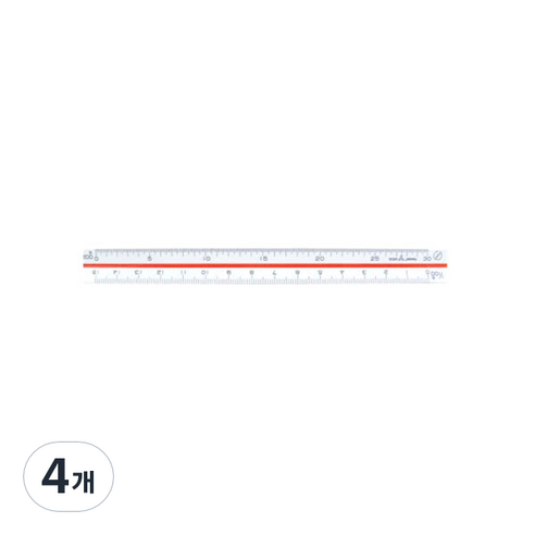 마비우찌다 삼각스케일 15cm, 4개