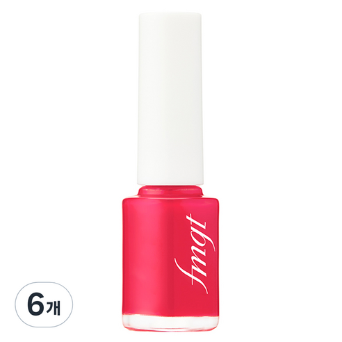 더페이스샵 fmgt 스타일 네일 7ml, 14PK 하와이안 플라밍고, 6개