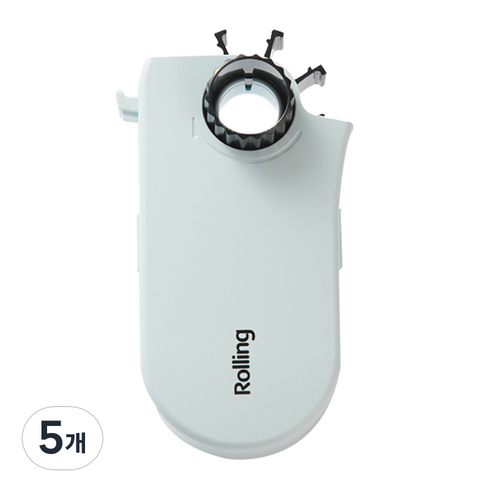 골드브랜치 롤링 테이프커터 디스팬서 120 x 60 x 20 mm, 블루, 5개