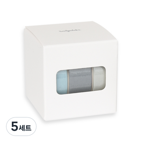 아르떼 마스킹테이프 3p 세트, Winter sea, 5세트