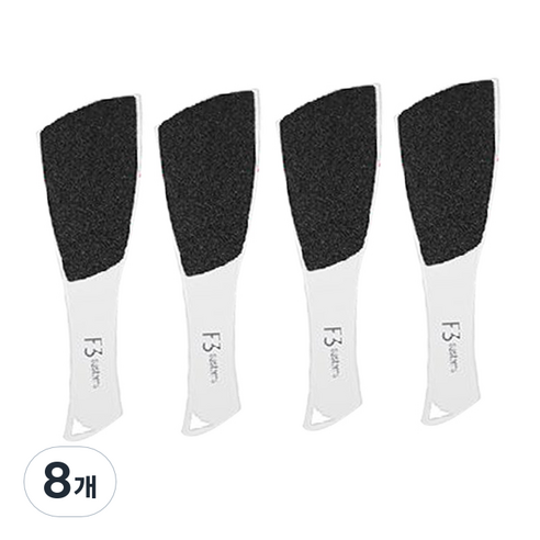 F3 에스라인 풋파일 각질제거기, 8개
