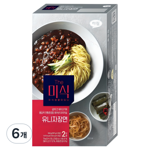 더미식 유니자장면 297g, 12개