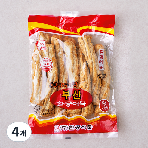 환공어묵 상보, 320g, 4개