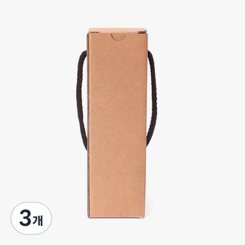 병도매닷컴 250-300ml 페트병 포장 무지롱박스 10p, PT300-1C, 3개