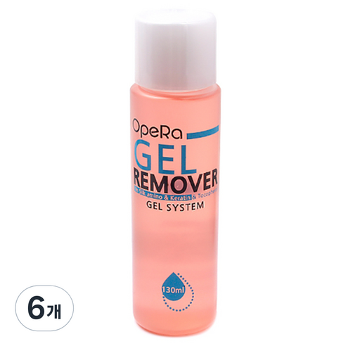 OpeRa 오페라 젤 리무버, 130ml, 6개