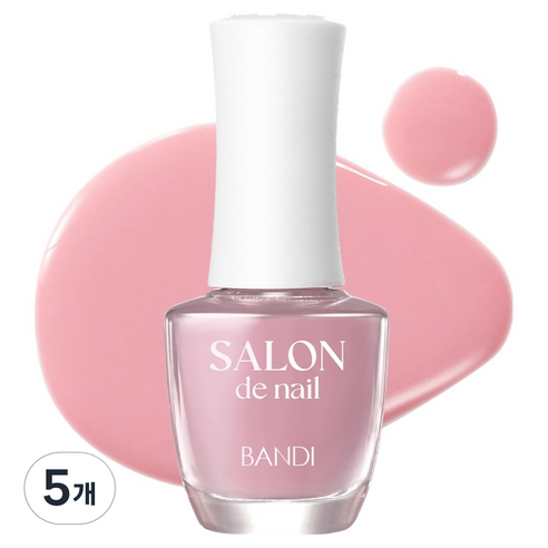 반디 살롱드네일, 7ml, SH109 로지무스, 5개