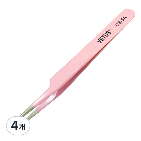 비투스 핀셋 CS-5A, 혼합색상, 4개