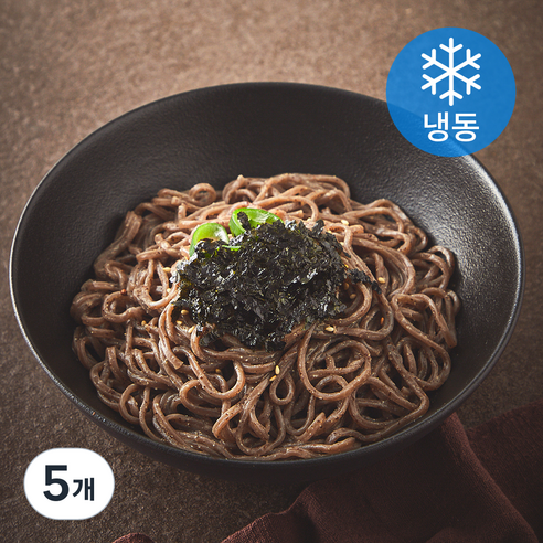 쿡솜씨 들기름 막국수 밀키트 (냉동), 200g, 5개
