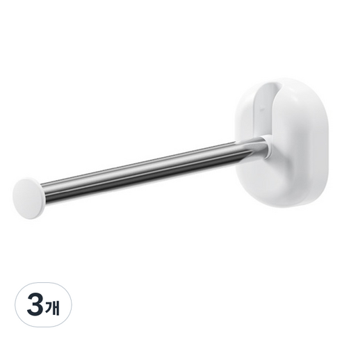 오마땅 접이식 문걸이 행거, 혼합색상, 3개