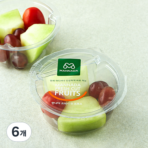 만나다 프레시 믹스 허니듀 포도 토마토, 150g, 6개