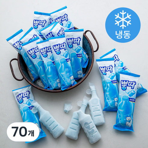 빙그레 뽕따 소다 (냉동), 130ml, 1개입, 70개