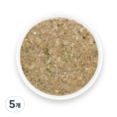 짱죽 유아용 실온 이유식 중기1, 160g, 5개, 한우소고기김죽