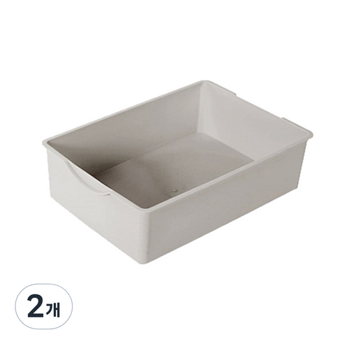룸트 속옷 정리함 1칸 그레이, 2개