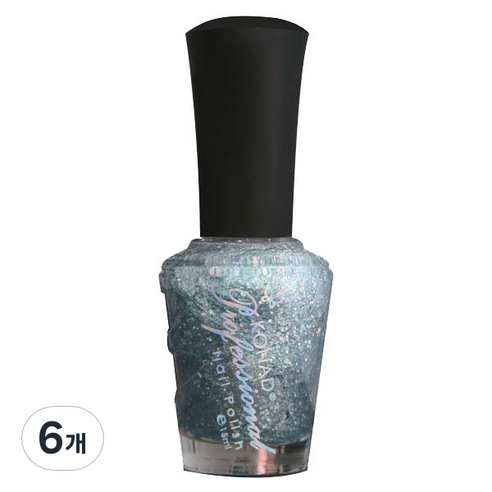 코나드 프로페셔널 레귤러 네일 폴리쉬 15ml, 다이아몬드블루, 6개