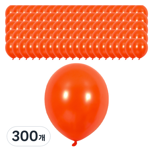 EUMES 이벤트 풍선 일반, 오렌지, 300개