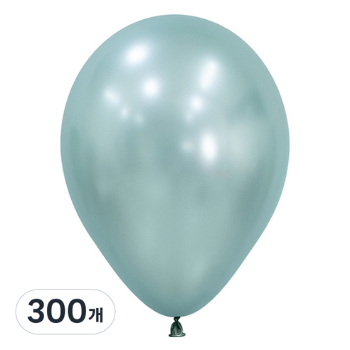 셈퍼텍스 풍선 13cm, 실크 쿨민트, 300개