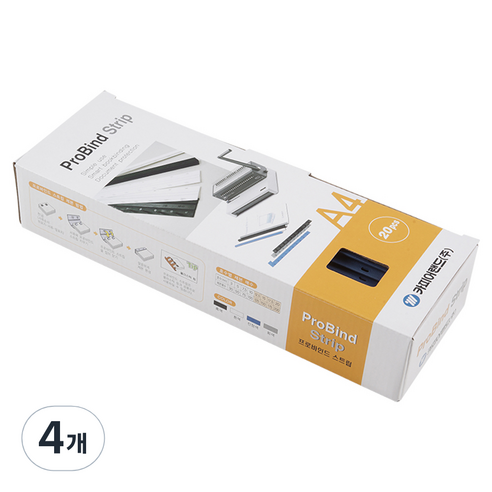 카피어랜드 프로바인드 스트립 10mm 20p, PROBIND STRIP, 4개