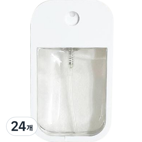 포켓 스프레이 용기 35ml, 24개, 화이트