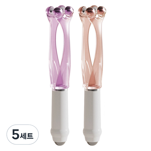 모나코올리브 손가락 스트레칭 핑거 마스터 마사지기 2종 세트, 5세트, 퍼플 + 핑크