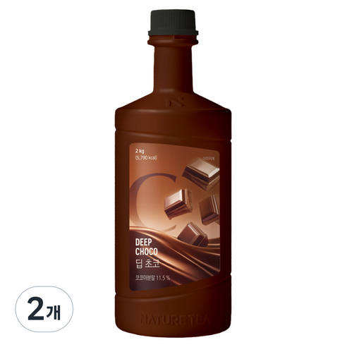 네이쳐티 딥초코, 2kg, 2개
