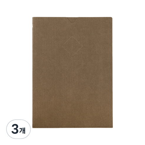 The Very Thing Folder L, Brown, 3개