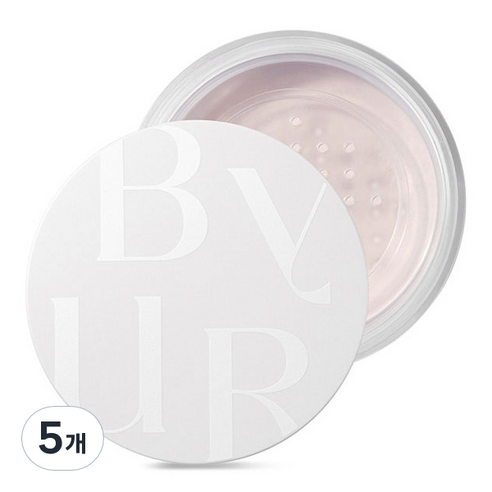 바이유어 세럼핏 루스 페이스 파우더 10g, 클리어, 5개