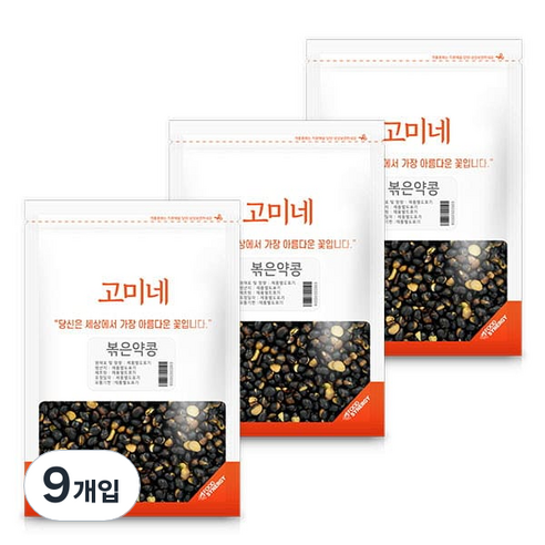 고미네 볶은약콩, 150g, 9개