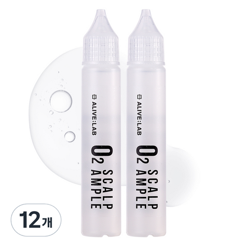 얼라이브랩 오투 스칼프 앰플, 12개, 25ml