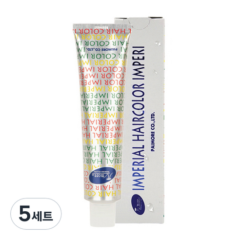 파이모아 임페리얼 헤어 컬러 염색약 1제 90g, GN-6, 5개