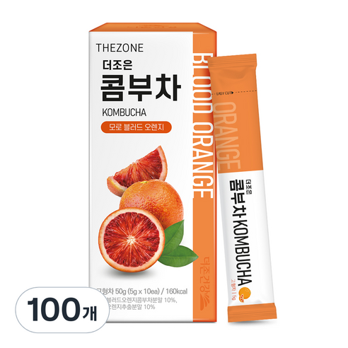 더존건강 더조은 콤부차 모로 블러드 오렌지, 5g, 100개