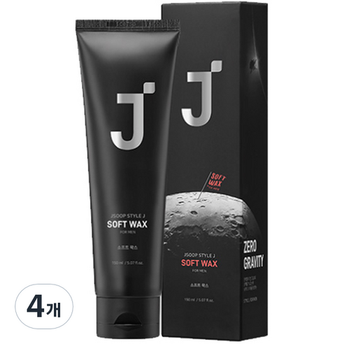 제이숲 스타일제이 포맨 소프트왁스, 4개, 150ml