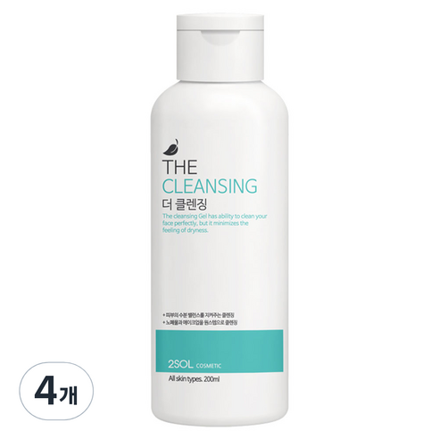 2SOL 더 클렌징, 200ml, 4개