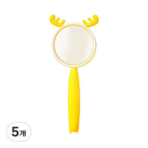 하리코 고해상도 돋보기, 5개, 옐로우