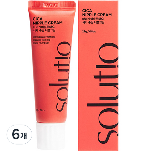 마더케이솔루티오 시카 수딩 니플크림, 6개, 25ml