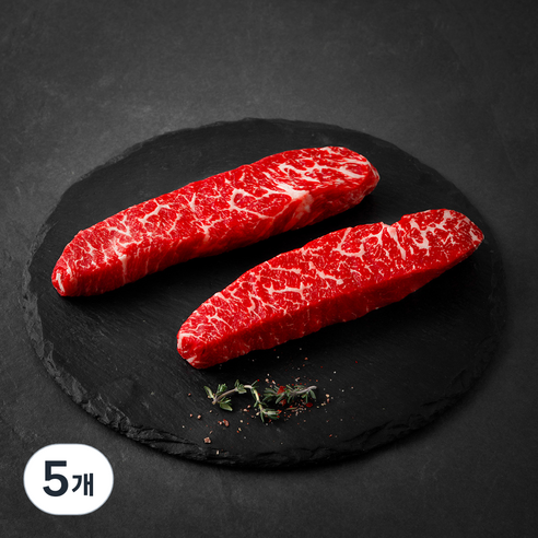 미국산 살치살 스테이크용 (냉장), 300g, 5개