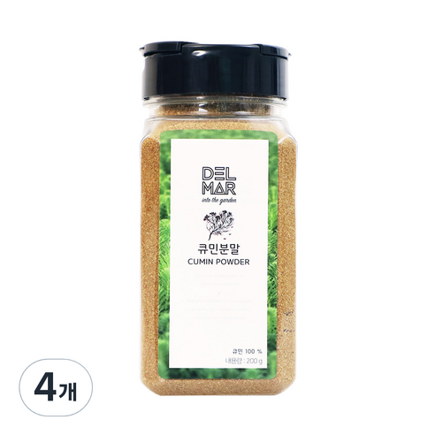 딜리셔스마켓 큐민분, 200g, 4개